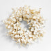 Faux Cream Lunaria Wreath 32"