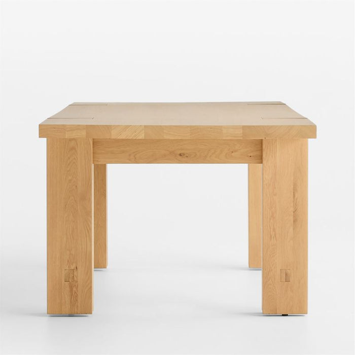 Crossroads 87" Oak Dining Table