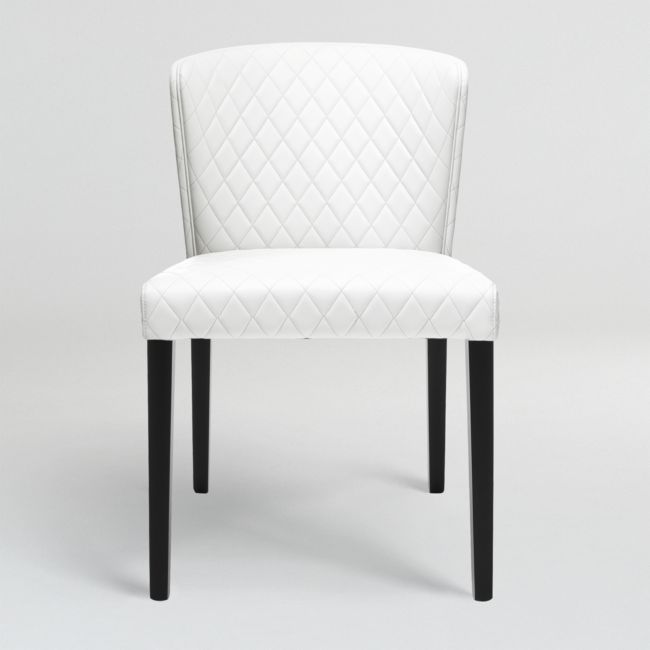Curran Quilted Oyster Dining Chair