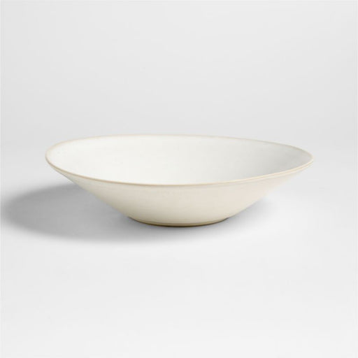 Basel Recycled Stoneware Shallow Serve Bowl by Daniel Humm