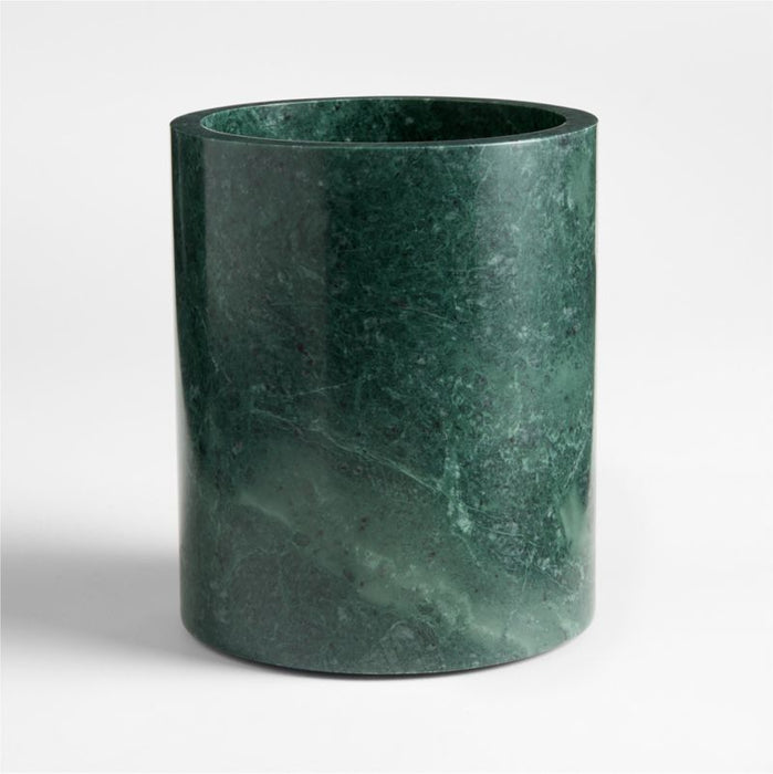 Geneve Green Marble Utensil Holder by Daniel Humm