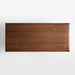 Verbier 82" Kombu Green Dining Table with Dark Walnut by Daniel Humm