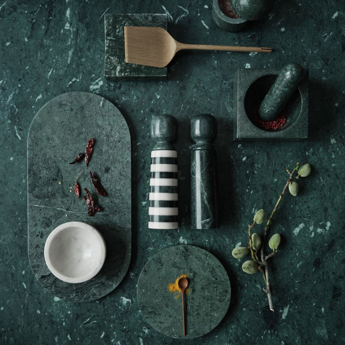 Geneve Green Marble Serving Board & Bowl Set by Daniel Humm