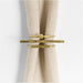 Dainty Gold Napkin Rings, Set of 3