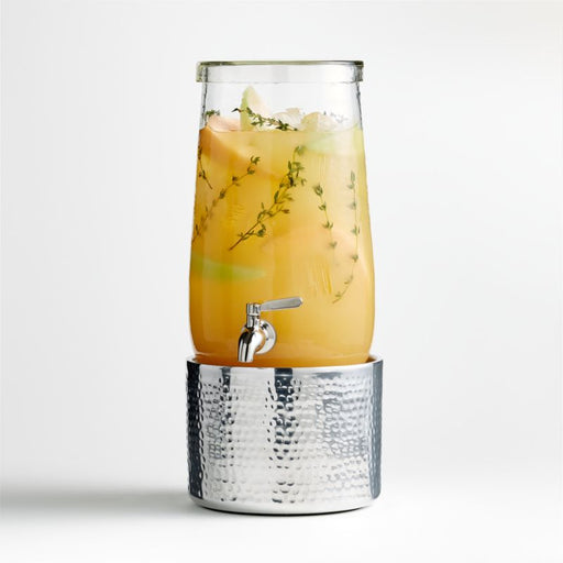 Bash Silver Drink Dispenser Stand