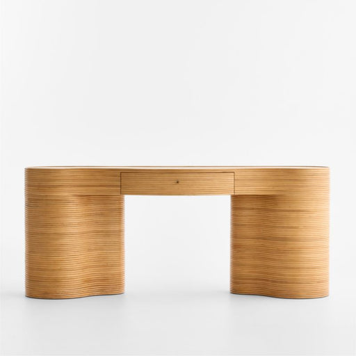 Delphine 73" Storage Console Table Desk