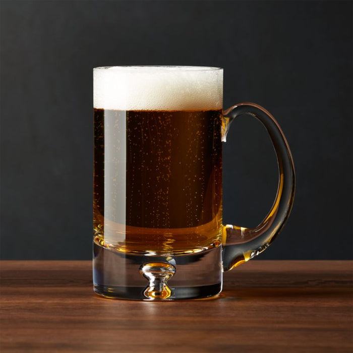 Direction 22-Oz. Hand-Blown Beer Mug