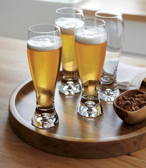 Direction 17-Oz. Hand-Blown Pilsner Beer Glass