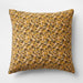EUROPEAN FLAX ™-Certified Linen Ditsy Floral Yellow Euro Pillow Sham Cover