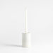 Dover White Ceramic Taper Candle Holder 5.5"