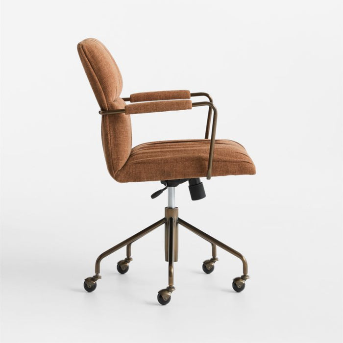 Draper Ginger Upholstered Office Chair