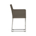 Dune Taupe Outdoor Counter Stool with Sunbrella ® Cushion