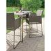 Dune Taupe Outdoor Counter Stool with Sunbrella ® Cushion
