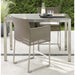 Dune Taupe Outdoor Counter Stool with Sunbrella ® Cushion