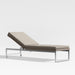 Dune Taupe Outdoor Chaise Lounge with Sunbrella ® Cushion