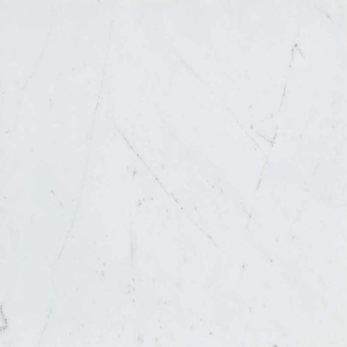 Batten 30" White Marble Top and Oak Wood Single Sink Floating Vanity