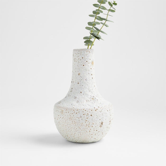 Ema Ceramic Small White Vase