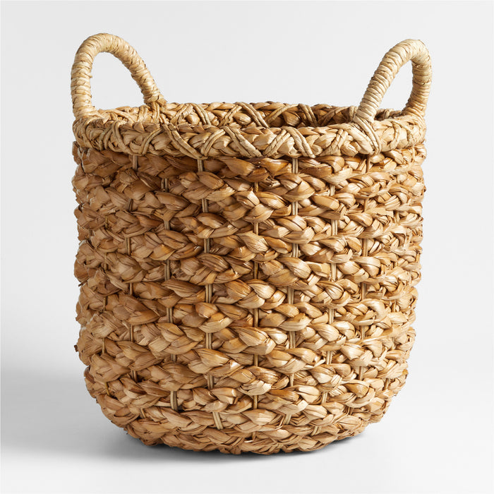 Emlyn Small Woven Blanket Basket