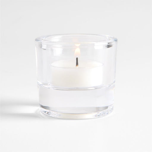 Essential Modern Glass Tealight Candle Holder