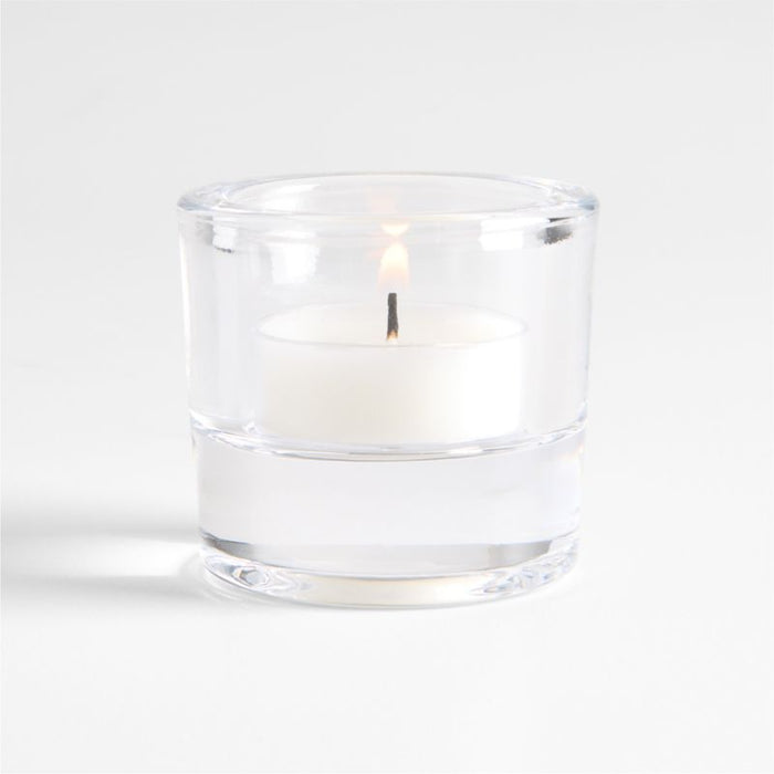 Essential Modern Glass Tealight Candle Holder