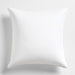 Essential Organic Cotton Down Feather Euro Sham Bed Pillow Insert