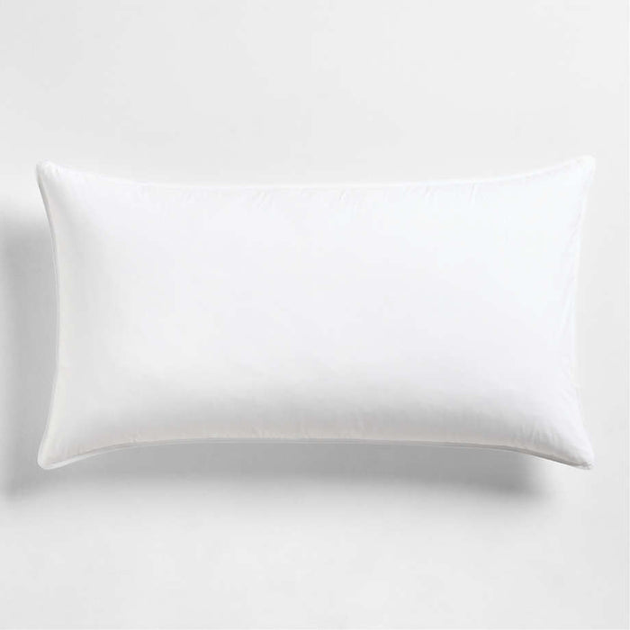Essential Organic Cotton Down Feather King Sham Bed Pillow Insert