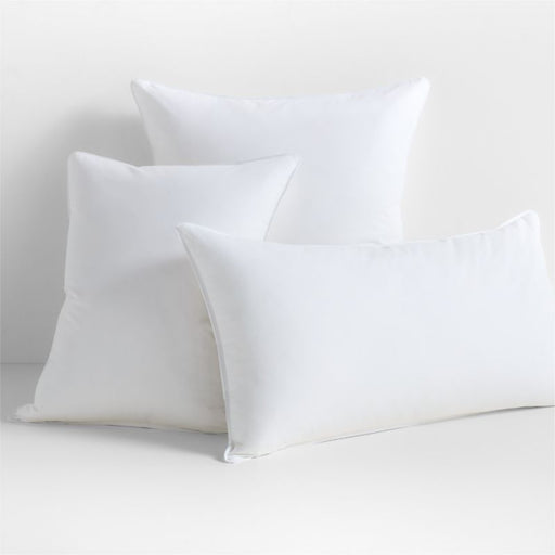 Essential Organic Cotton Down Feather King Sham Bed Pillow Insert