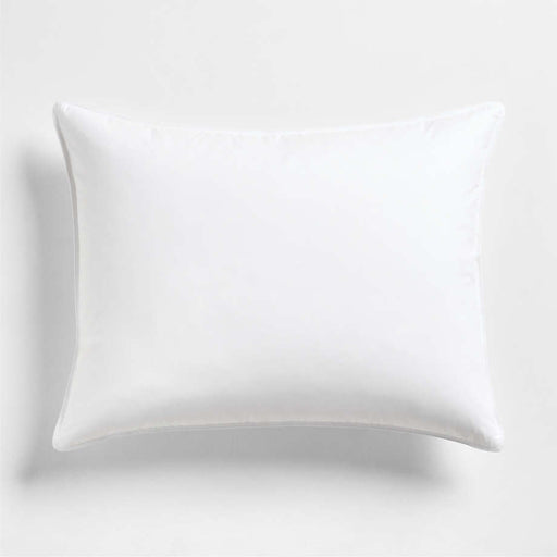 Essential Organic Cotton Down Feather Standard Sham Bed Pillow Insert