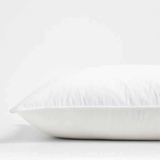 Essential Organic Cotton Down Feather Standard Sham Bed Pillow Insert