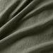 EUROPEAN FLAX -Certified Linen Burnt Green Queen Bed Sheet Set