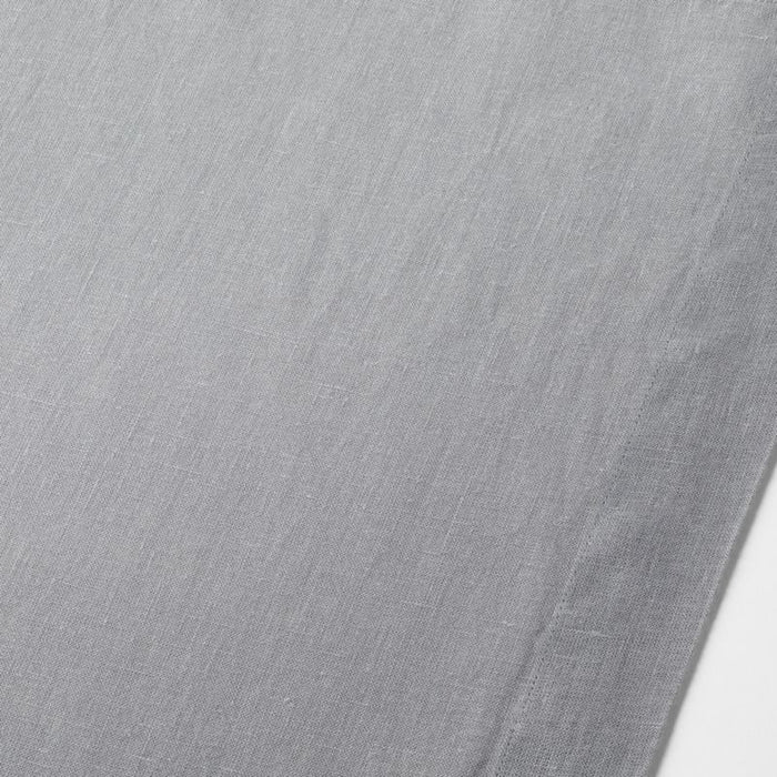 Marin 120" Metal Grey EUROPEAN FLAX -Certified Linen Table Runner