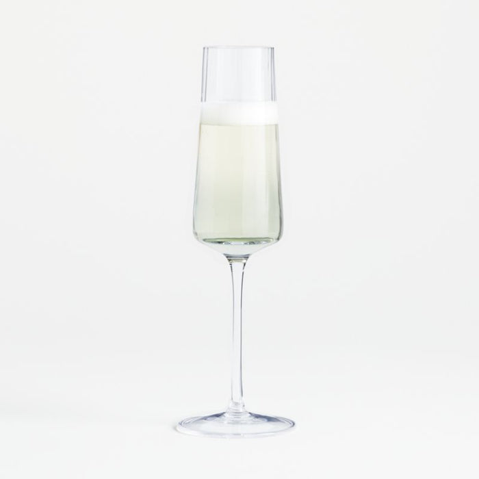 Ezra 6-Oz. Optic Champagne Glass