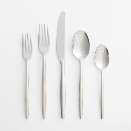 Facet Mirror 5-Piece Flatware Place Setting