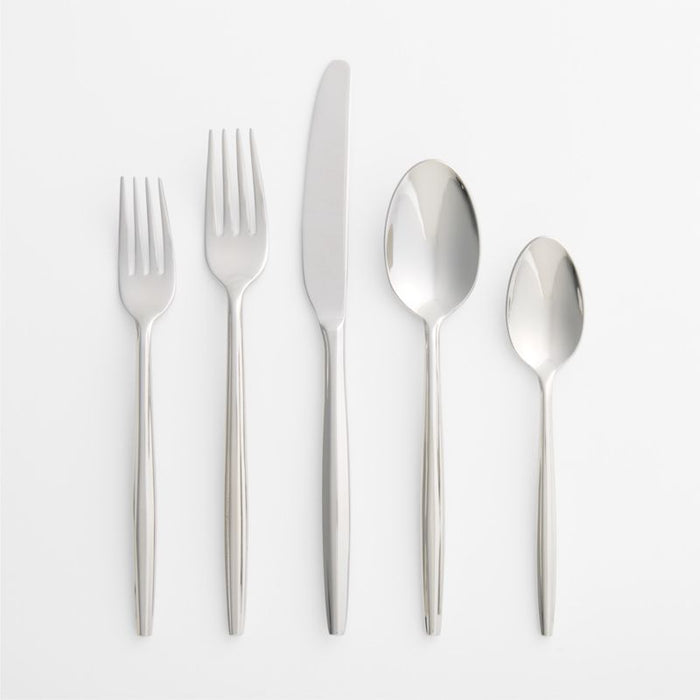 Facet Mirror 5-Piece Flatware Place Setting