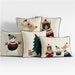 Fair Isle Friends 24"x16" Ivory Multi Throw Pillow Cover by Joan Anderson