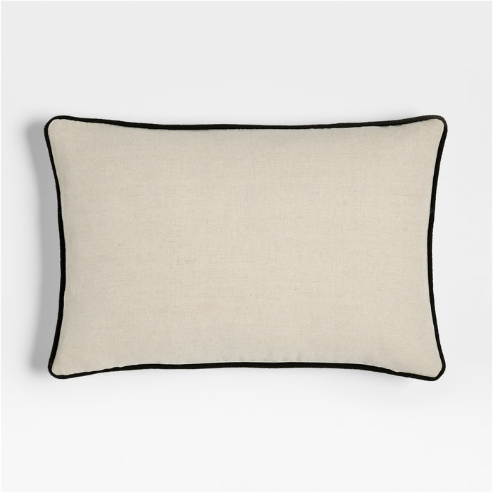Fair Isle Friends 24"x16" Ivory Multi Throw Pillow Cover by Joan Anderson
