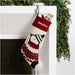 Fair Isle Friends Penguin Christmas Stocking by Joan Anderson