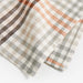 Fall Plaid Organic Cotton Dish Towel