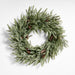 Faux Frosted Pre-Lit LED Norway Spruce Wreath 30"