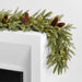 Faux Frosted Pre-Lit LED Norway Spruce Christmas Garland 6'