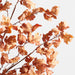 Faux Orange Oak Leaf Branch 66"