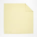 Favorite Washed Organic Cotton Lemon Yellow Sorbet Eyelash Full/Queen Duvet Cover