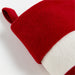 Red Felted Wool Stripe Christmas Stocking