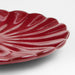 Fortune Garden Stoneware Red Scallop Salad Plate