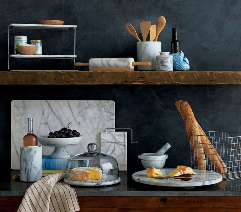 French Kitchen Marble Cheese Dome