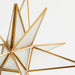 Frosted Glass Star Christmas Tree Topper