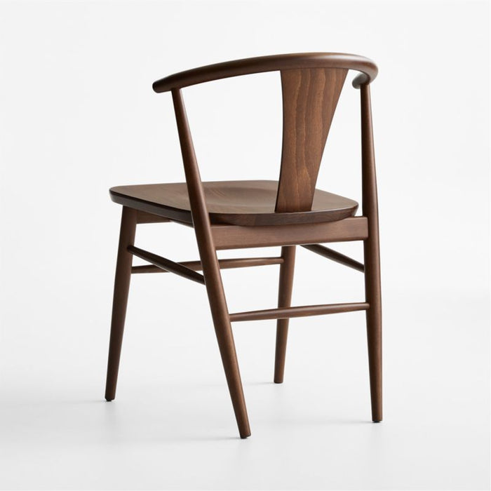 Fyn Natural Walnut Wood Dining Chair