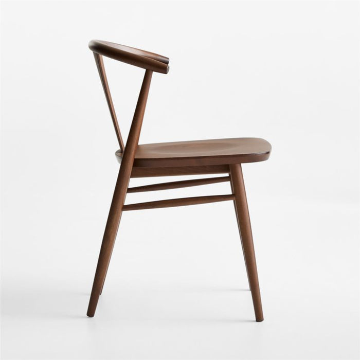 Fyn Natural Walnut Wood Dining Chair