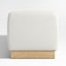 Gather 70" Ivory Upholstered Bench