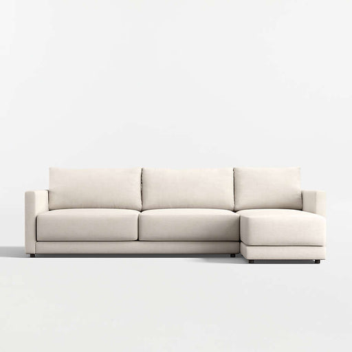 Gather Deep 2-Piece Right Arm Chaise Sectional Sofa